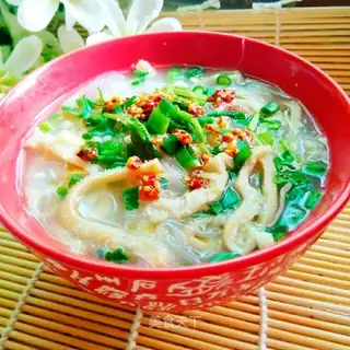 Sheep belly fan soup