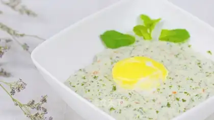 Baby meatloaf steamed eggs