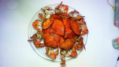 Ginger crabs