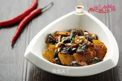 Potato and eggplant