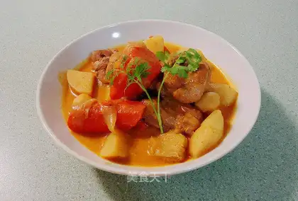 Curry makes chicken