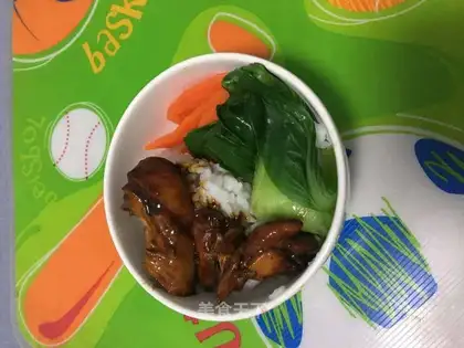 Burn chicken rice