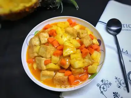 Pineapple grunt tofu