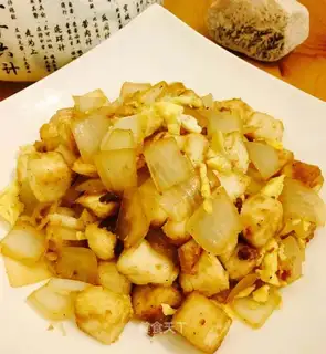 Onion fried bouquets