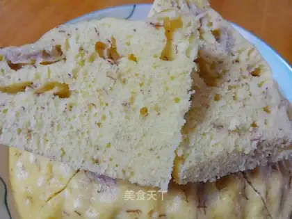Banana steam cake