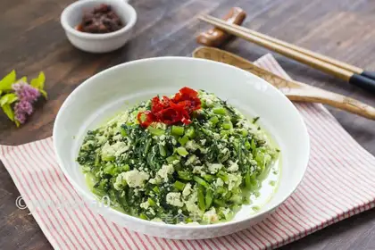 Oscillated tofu