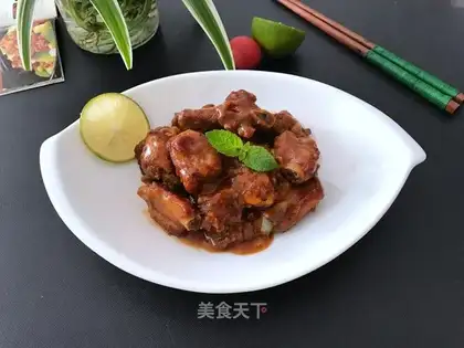 Sugar vinegar ribs