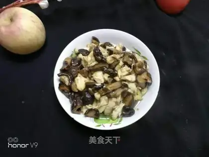 Fry mushrooms