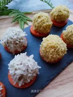 Double pearl meatballs