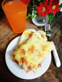 Homemade pancakes