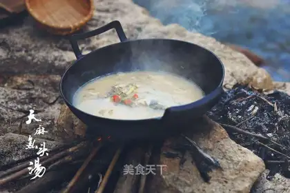 It's a traditional dish of sack fish soup