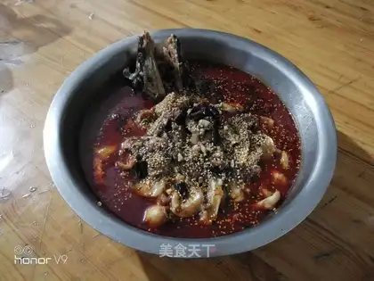 Boiled fish