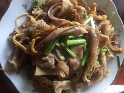 Ginger mushrooms
