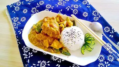 Curry pumpkin rice