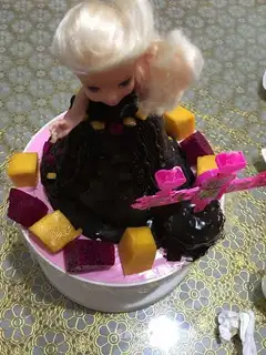 Chocolate doll cake