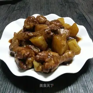 Potato chicken leg