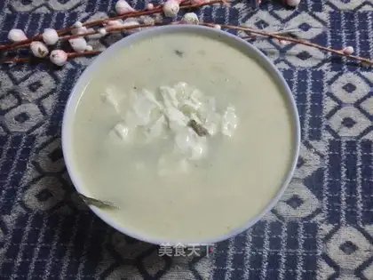 Fish tofu soup