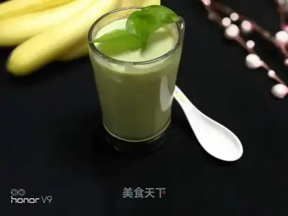 Banana butter cream shake