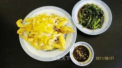 Hand-shredded salt-roasted chicken