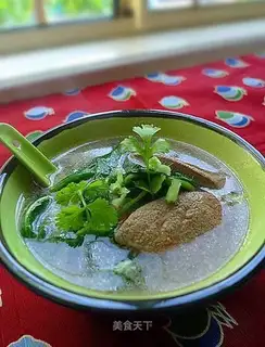 Dandelion Pig Liver Soup