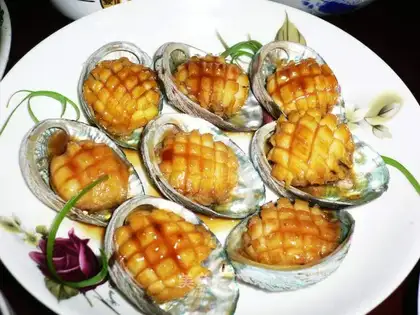 abalone in oyster sauce