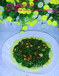 Water spinach in oyster sauce