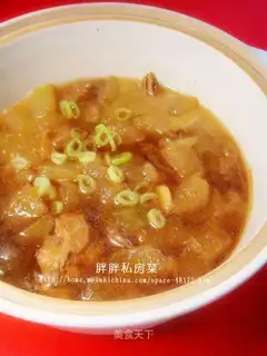 Winter melon chicken casserole
