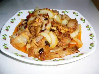 twice-cooked pork