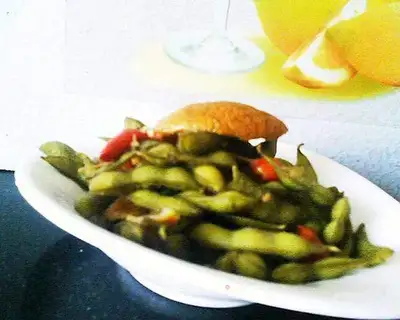 tangerine peel edamame
