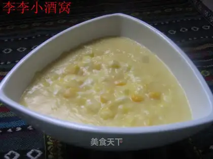 Chicken and corn soup