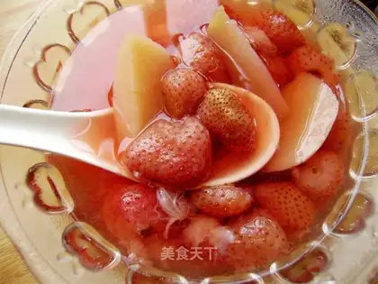 strawberry peach