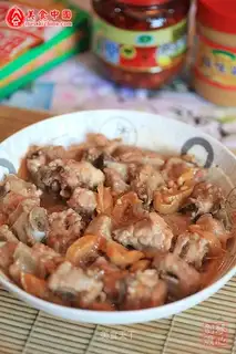 Steamed pork ribs with preserved melon