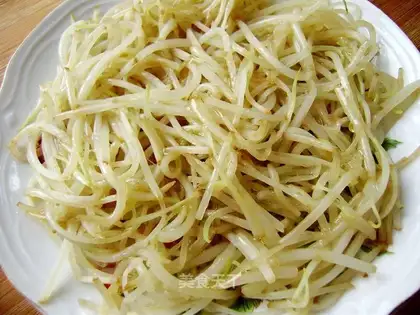 Clear mixed silver sprouts