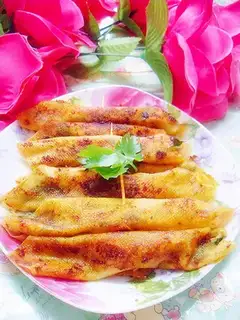 Vegetable bean skin roll