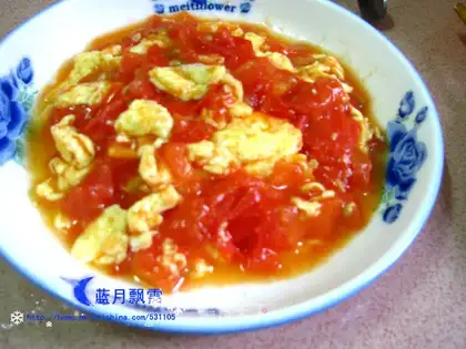 tomato scrambled eggs