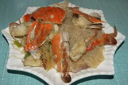 vermicelli crab pieces