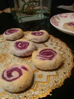 Purple potato annual ring cake
