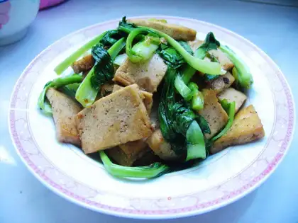 stir-fried vegetables with tofu