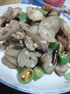 Sauteed eggplant