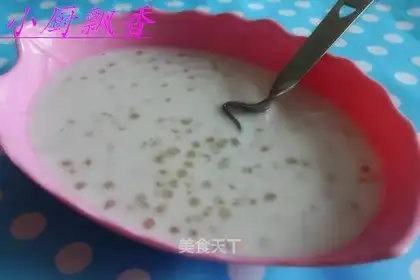 sago in coconut juice
