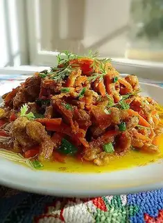Sauce Meat and Vegetable Shredded Sliced Sauce