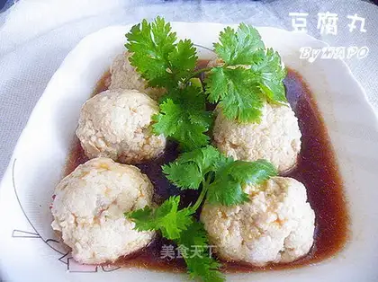 tofu meatballs