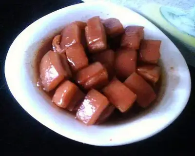 Sauce braised pork
