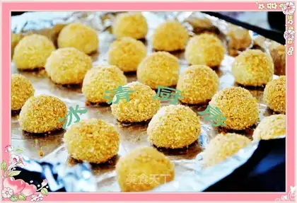 Coconut silk balls