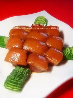 Braised pork belly