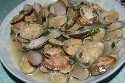 stir-fried clams