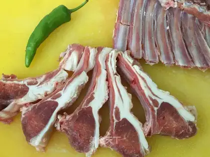 Watery lamb chops