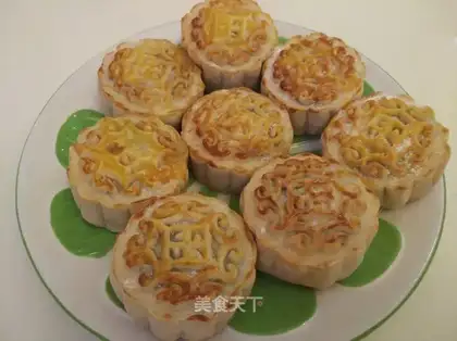 Bean and egg yolks