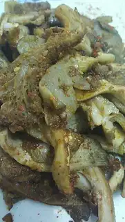 Roast mushrooms