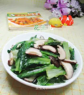 Fry mushrooms